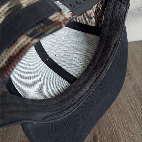 American Fighter by Affliction Fisher Hat Black/Camouflage OS - Picture 7 of 8